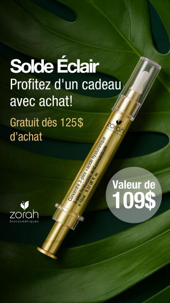 Publicité Zorah — Solde Éclair